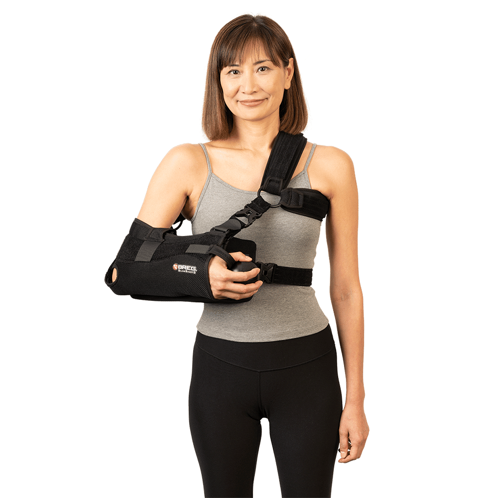 How To Put On A Shoulder Brace 